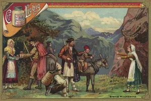 Picture series Mountain peoples
