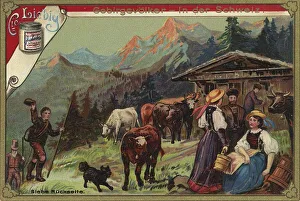 Picture series Mountain peoples
