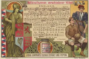 Picture series National anthems of different nations
