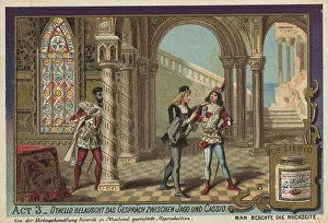 Picture series Othello, opera by Verdi