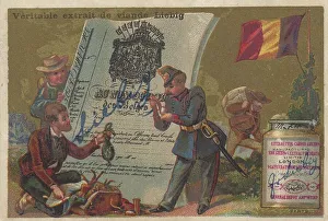 Picture series Passports of the different nations