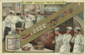 Picture series picture puzzle, many cooks