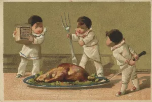 Picture series Pierrots, blackcaps (1873 Paris)