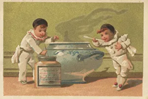 Picture series Pierrots, blackcaps (1873 Paris)