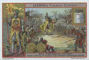 Picture series from prehistoric times in Flanders