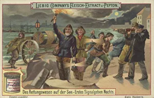 Picture series The rescue service at sea