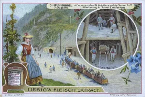 Picture series Simplon Tunnel, north side