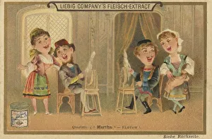Picture series Singing groups, quartet