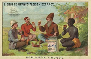 Picture series The Story of Robinson Crusoe