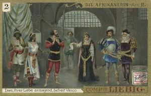 Picture series Vasco de Gama, The African Woman by Giacomo Meyerbeer