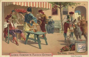Picture series The Wine, Sherry from Spain