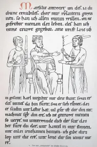 The picture shows King Cernubiles