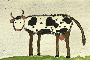 Picture spotted cow