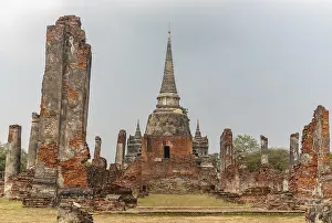 A picture of the Wat Phra Si Sanphet Temple