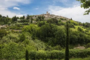 Picturesque mountain village, St