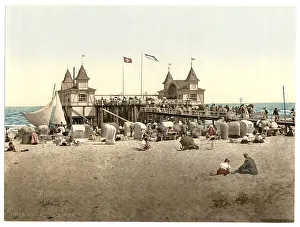 The pier in Ahlbeck, Baltic Sea