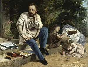 Pierre-Joseph Proudhon and his Children in the Year (1853)
