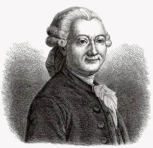 Pierre Poivre, 1719-1786, franzoesischer Gartenbauingenieur und Missionar in China und Cochinchina