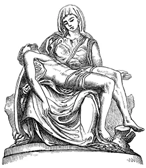 Pieta by Michelangelo, Italian artist