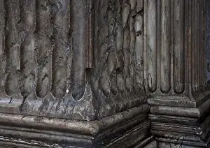 Pilaster bases in the vestibule, St. Sankt, Saint