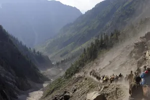 Pilgrim, amarnath yatra, Jammu Kashmir