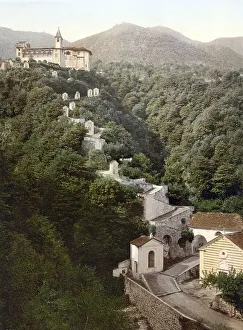 Pilgrimage church of the Madonna del Sasso in Locarno in Ticino