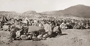 Pilgrims at Mount Arafat, east of Mecca
