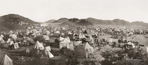 Pilgrims at Mount Arafat, east of Mecca
