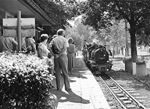 Pioneer railway at Auensee, Leipzig