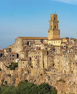 Pitigliano Cathedral, Tuscany, Italy