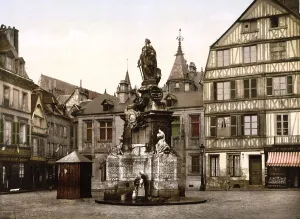 Place de la Pucelle, Rouen, Normandy