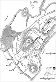Plan of the Battle of Bunker Hill