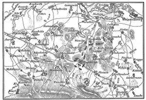 Plan of the Battle of Hochkirch