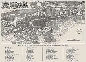 Plan of Edinburgh in 1742, Scotland