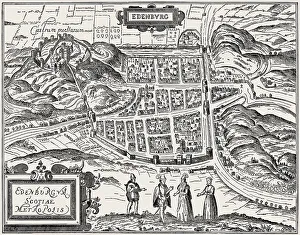 Plan of Edinburgh Castle in 1575