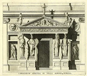 Plan of the Femicircular Portico