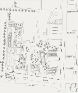 Plan oft the Peterborough House