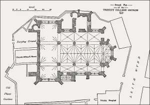 Plan of the Trinity College Kirk