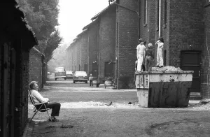 The planned sale of the old Augustastrasse colliery housing estate caused great concern among the tenants