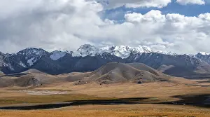Plateau, Ak Shyrak Mountains, near Kumtor