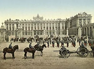 Plaza de Armas, Madrid, Spain, c