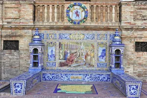 Plaza de Espana in Sevilla
