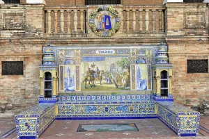 Plaza de Espana in Seville