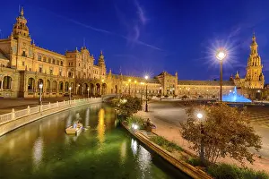 Plaza de Espana in Seville, Andalucia