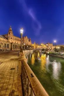 Plaza de Espana in Seville, Andalucia