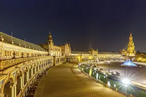 Plaza de Espana in Seville, Andalusia