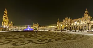 Plaza de Espana in Seville, Andalusia