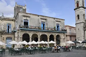 Plaza de la Catedral square in Havana