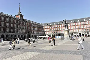 Plaza Mayor, Madrid, Spain, Europe