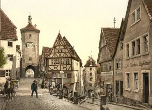 The Ploenlein in Rothenburg ob der Tauber